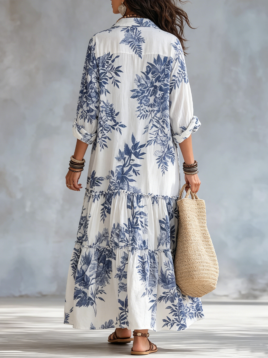 Bianca™ Bohemian Floral Maxi Dress