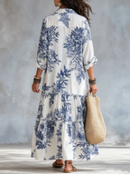 Bianca™ Bohemian Floral Maxi Dress