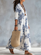 Bianca™ Bohemian Floral Maxi Dress