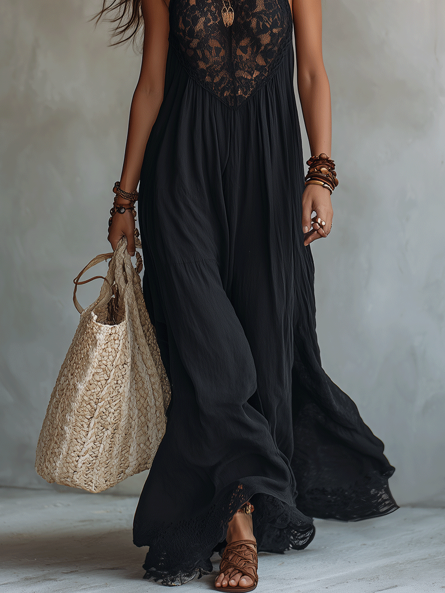 Séverine™ Soft Drape Evening Maxi Dress