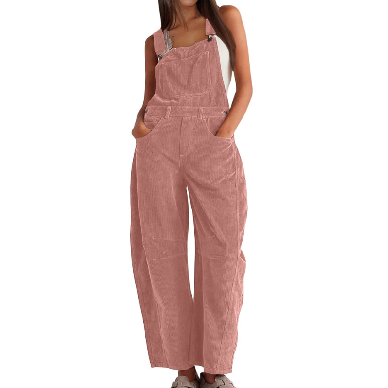 ROSALYN™ – Effortless Wide Leg Overalls Jumpsuit
