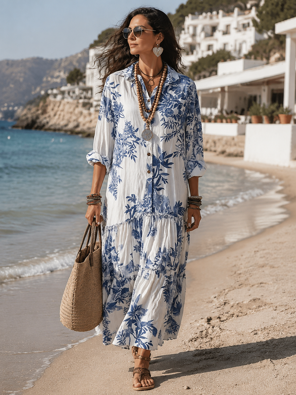Bianca™ Bohemian Floral Maxi Dress